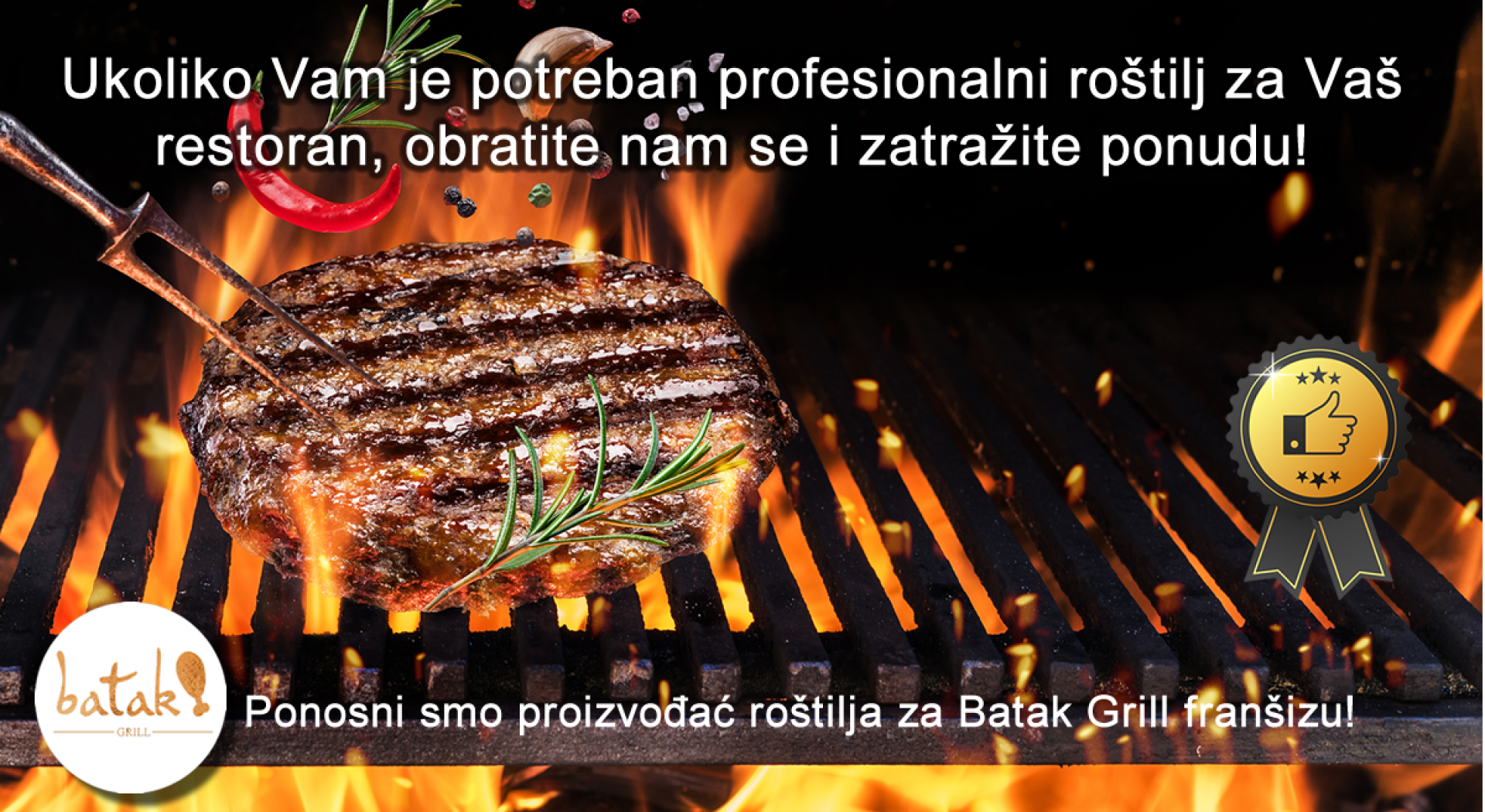 Naša ponuda profesionalnih roštilja za restoran